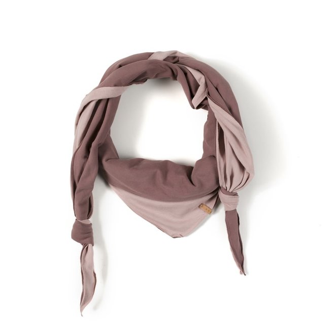 Nixnut Triangle Scarf - Mauve