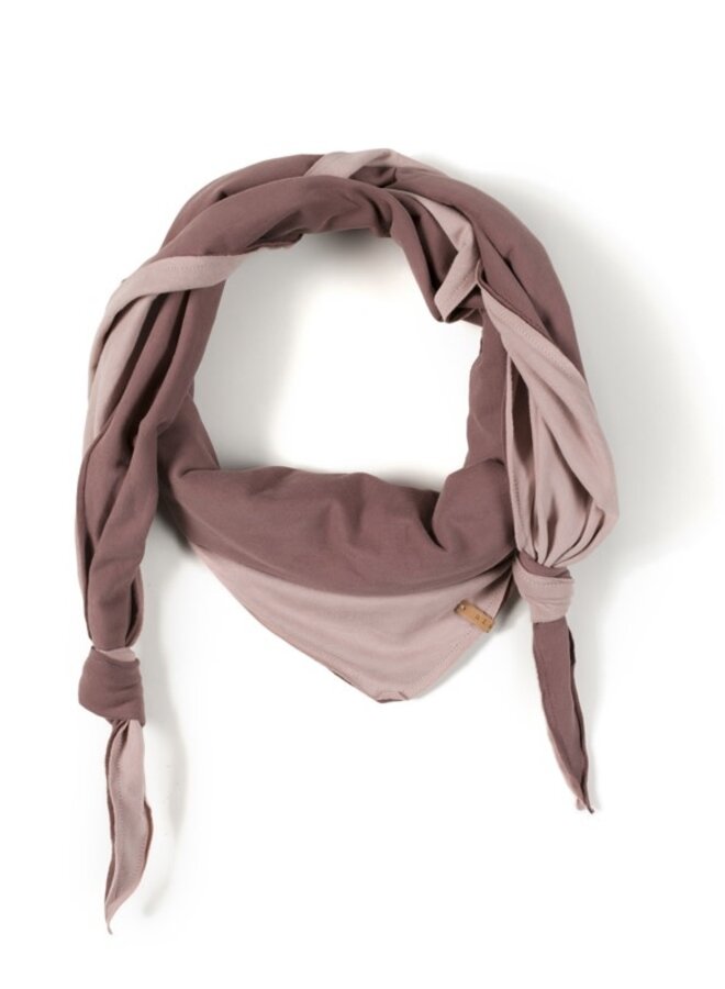 Nixnut Triangle Scarf - Mauve