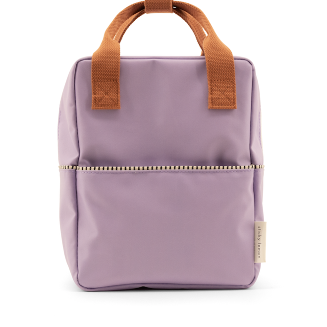 Sticky Lemon Backpack small - A journey of tales Golden | Jangle purple