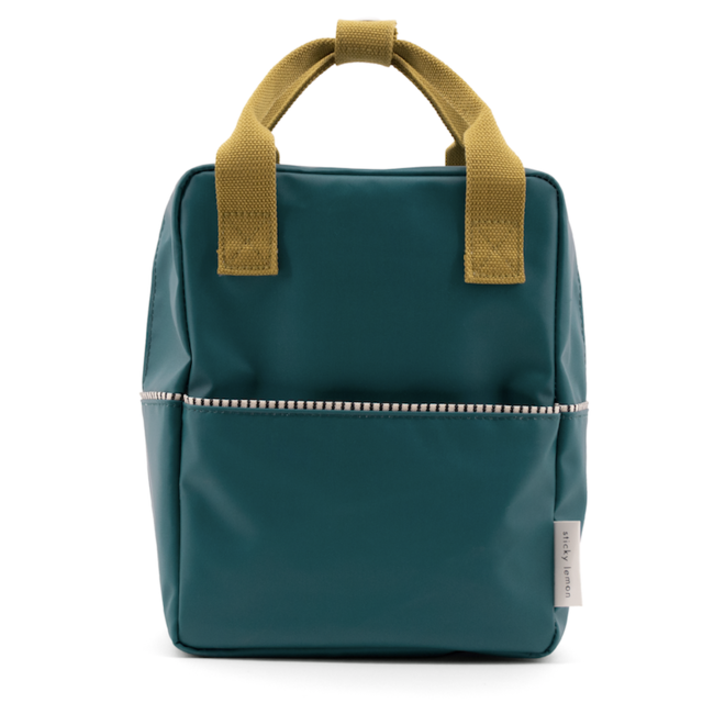 Sticky Lemon backpack small - A journey of tales Golden | Edison teal