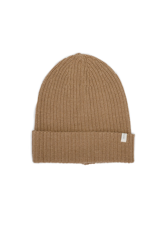 Phil & Phae - Cashmere-blend knit beanie Biscuit