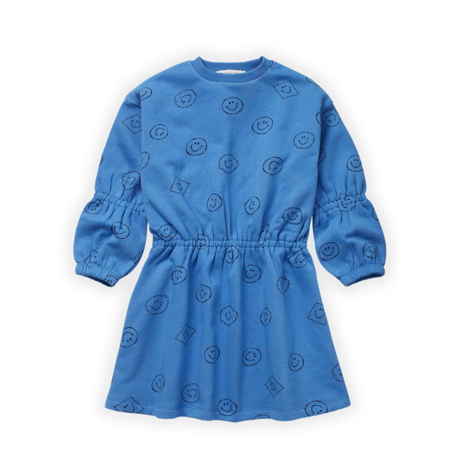 Sproet & Sprout - Balloon dress smiley print Lion