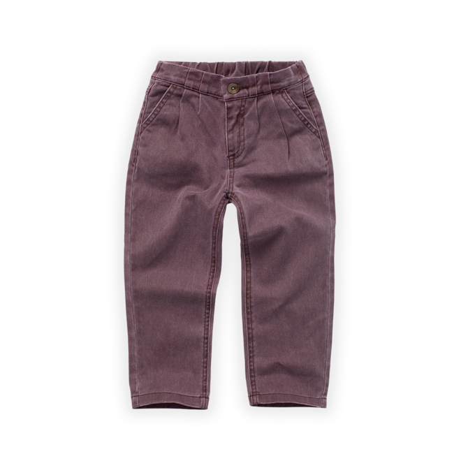 Sproet & Sprout - Denim pants burgundy