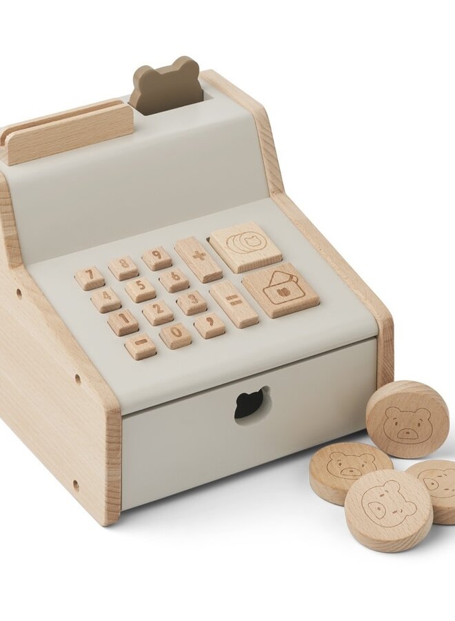 Liewood - Buck cash register - Oat sandy mix