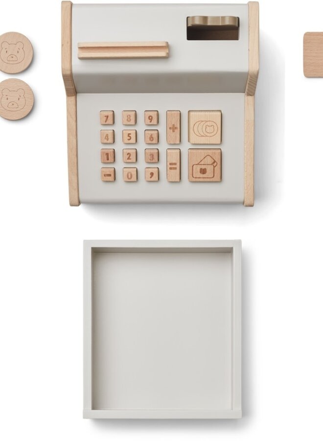 Liewood - Buck cash register - Oat sandy mix