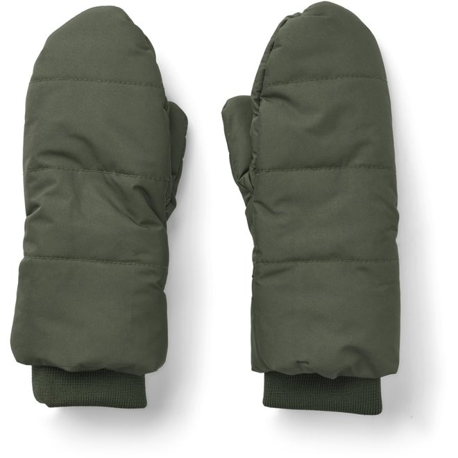 Liewood - Lenny padded mittens - Hunter green