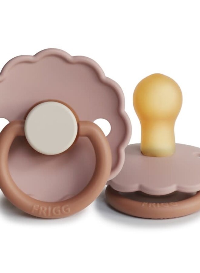Frigg - Daisy bloom fopspeen latex - Biscuit