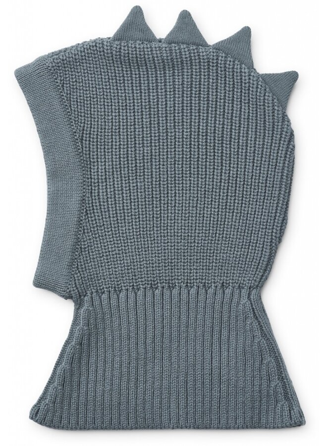Liewood - Hanibal balaclava - Dino whale blue
