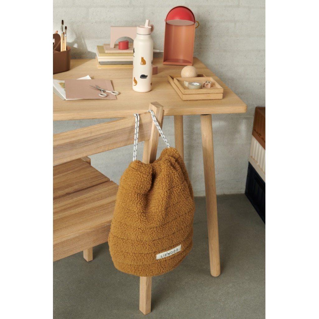 LIEWOOD Calla pile gym bag Golden caramel LIEWOOD Calla pile gym bag Golden caramel