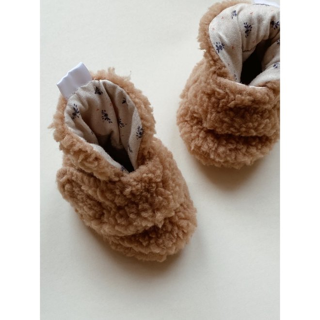 Konges Slojd - Grizz teddy baby boot - Tobbaco brown