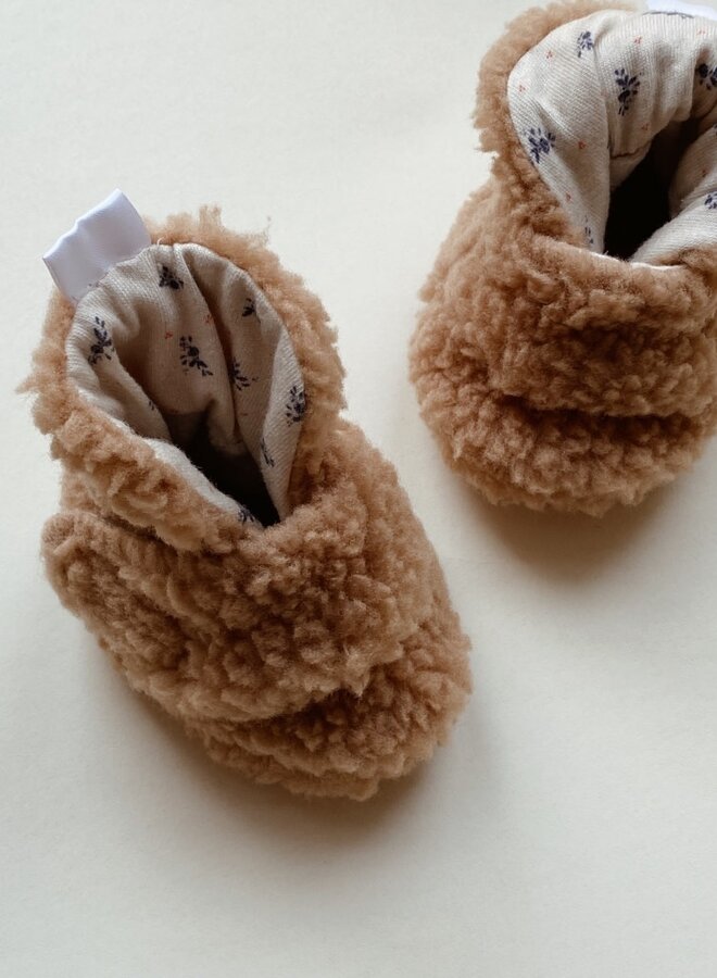 Konges Slojd - Grizz teddy baby boot - Tobbaco brown
