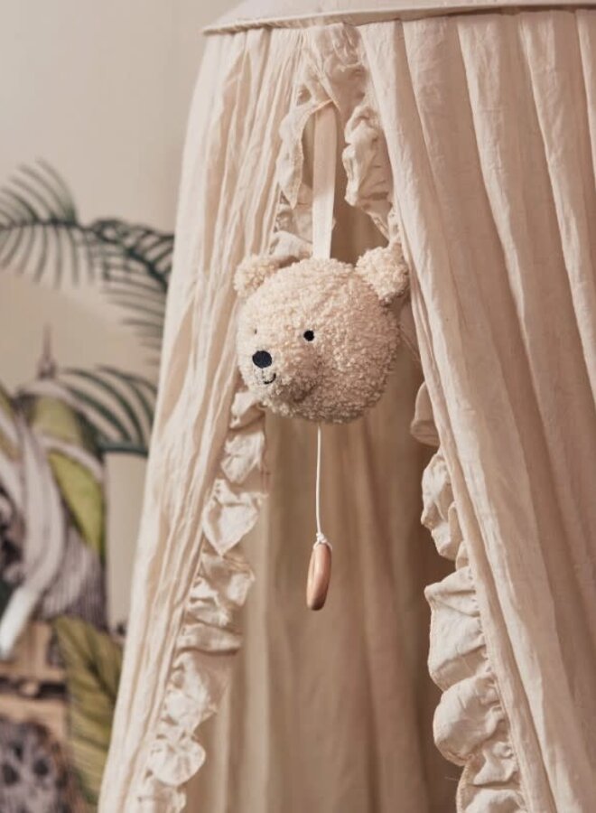 Jollein - Muziekhanger Teddy Bear naturel