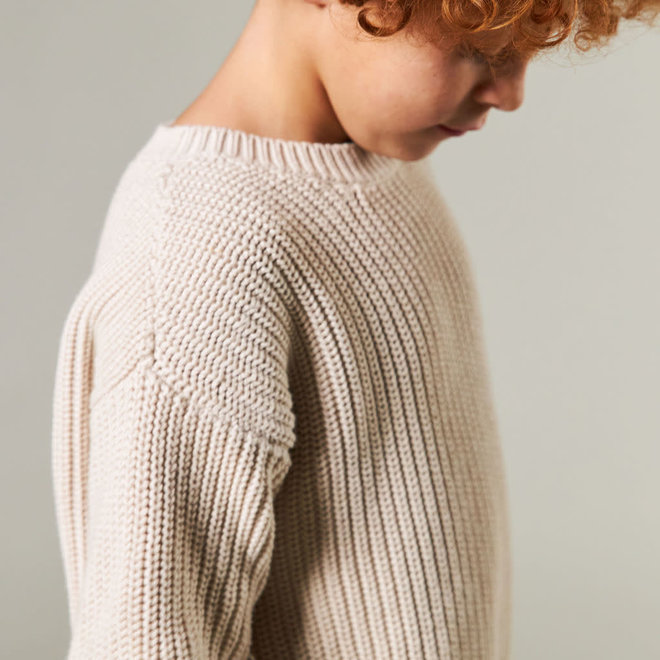 I Dig Denim - Brett knitted sweater cold beige