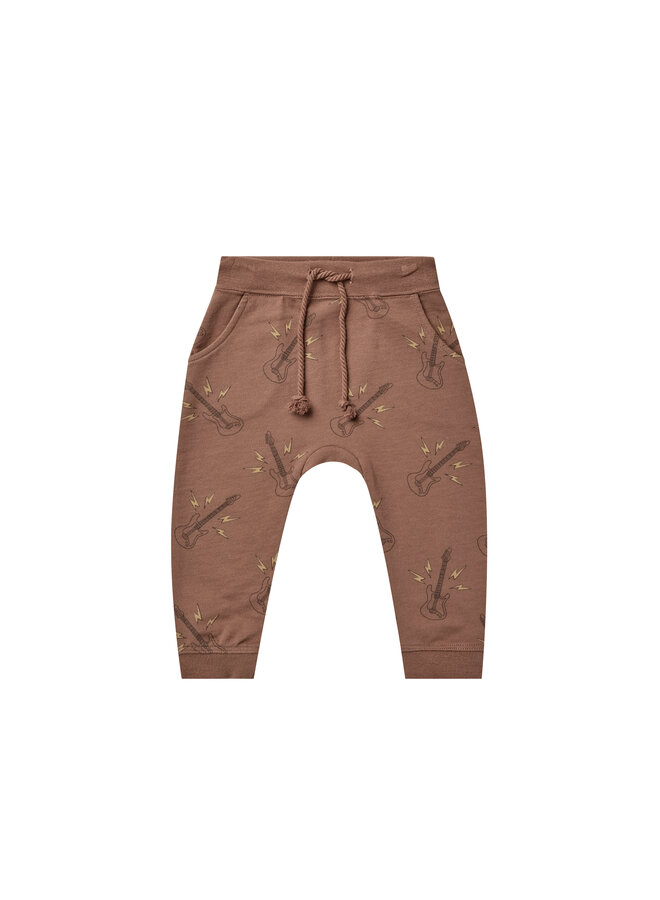 Rylee & Cru - Sweatpants guitars Mocha