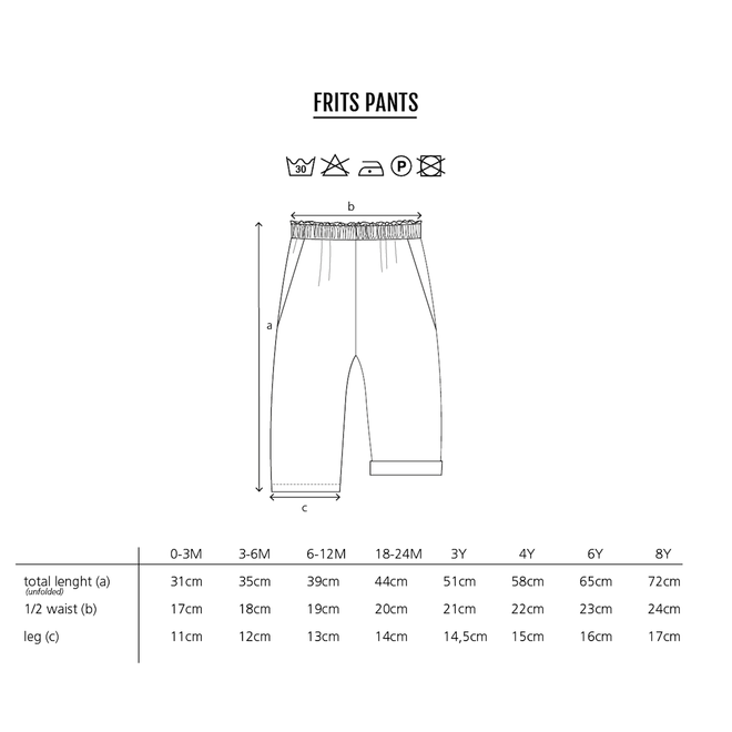 Bonnie & the gang - FRITS pants Denim