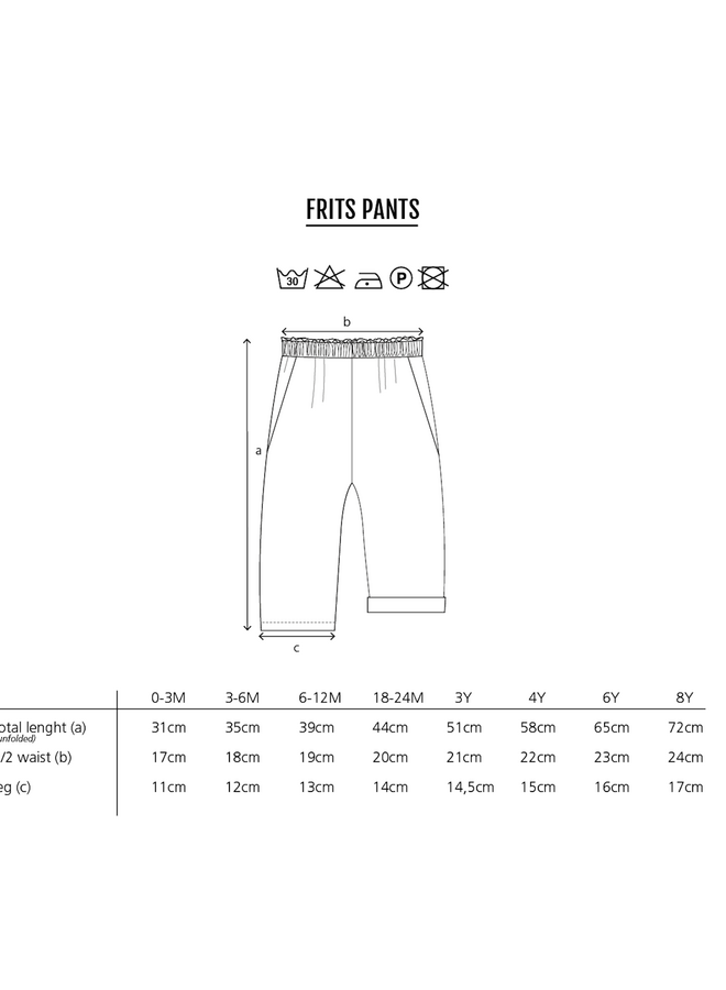 Bonnie & the gang - FRITS pants Denim