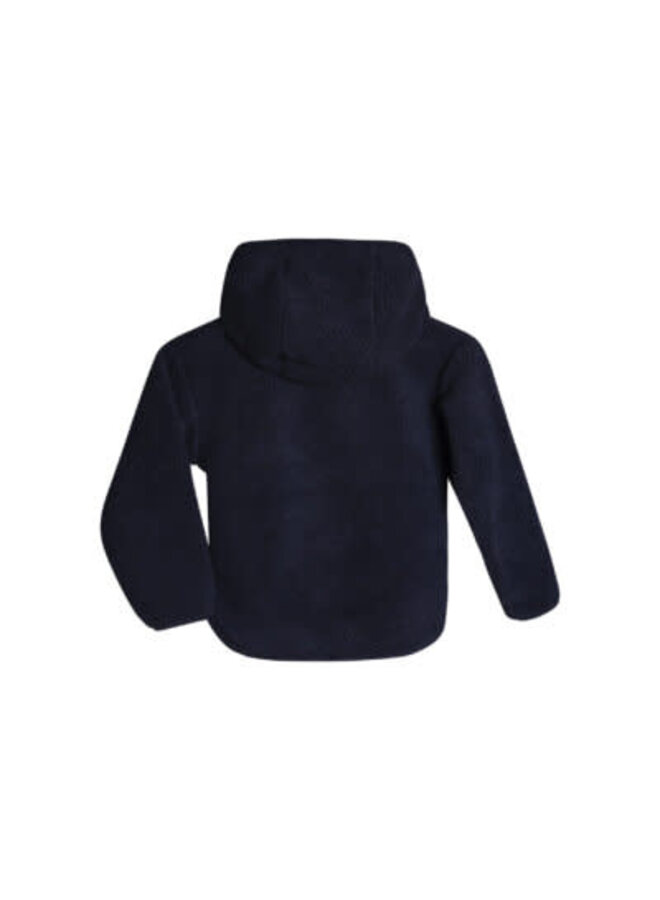 I Dig Denim - Buffalo pile anorak Dark blue
