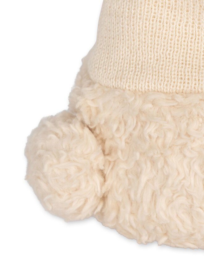 Konges Slojd - Bunny footies beige