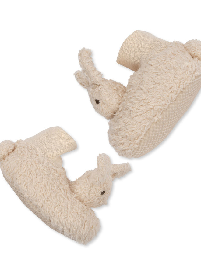 Konges Slojd - Bunny footies beige