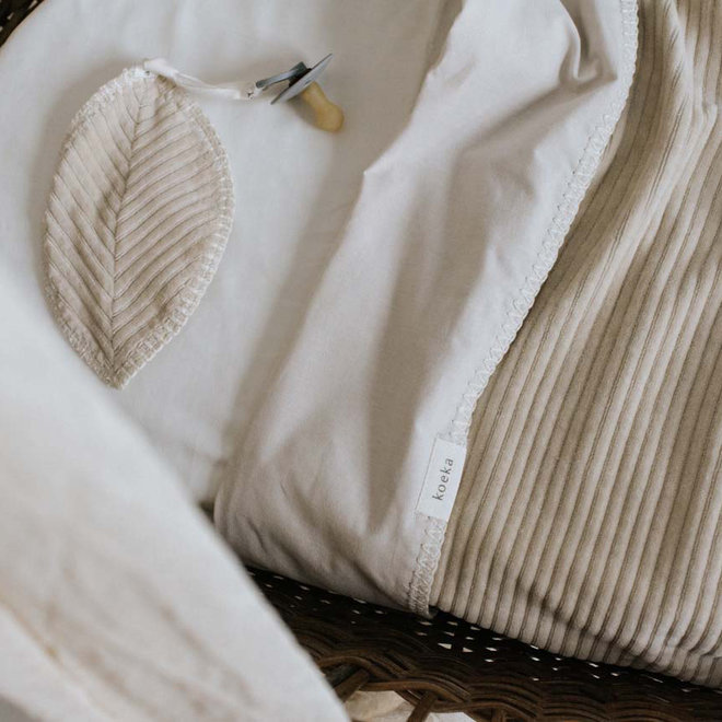 Koeka - Teddy deken VIK - Sand