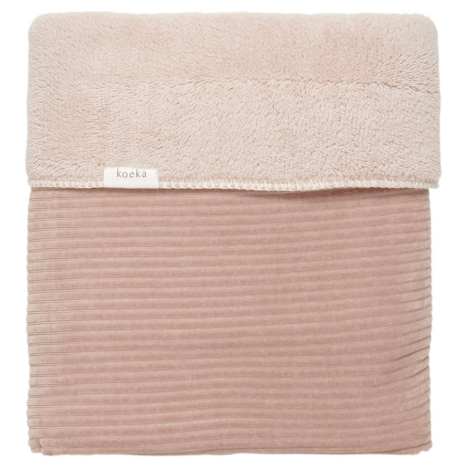 Koeka - Teddy deken VIK - Grey / Pink