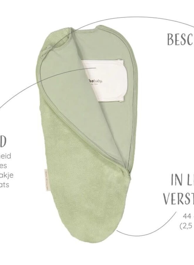 Puckababy - The original PIEP - Teddy olive TOG 2.0