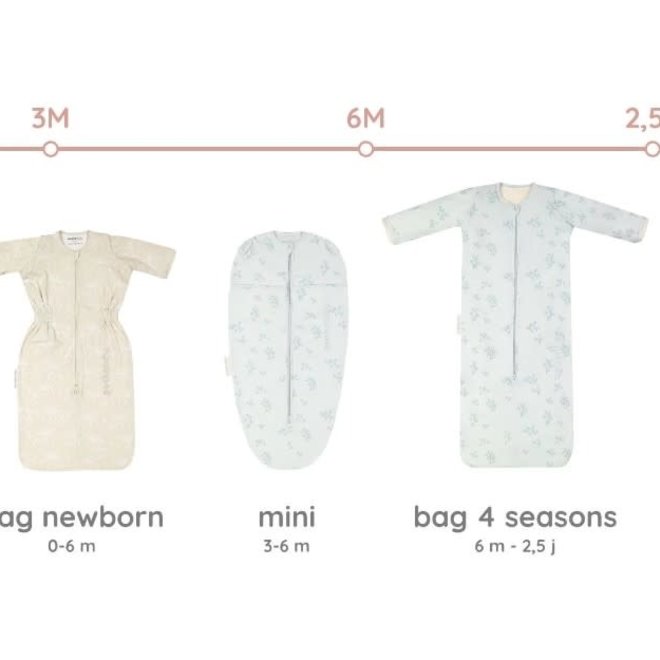 Puckababy - Sleeping bag  4 Seasons 6m-2,5j - Forever love