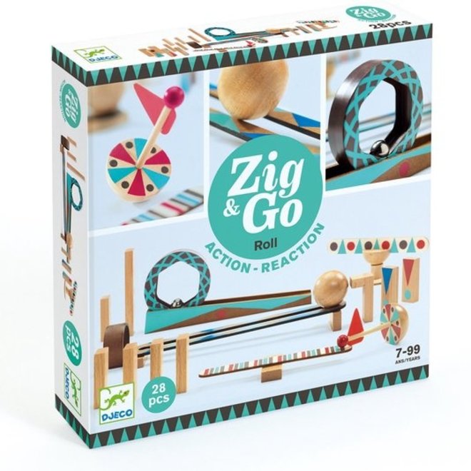 Djeco - Zig & Go - 28 pcs