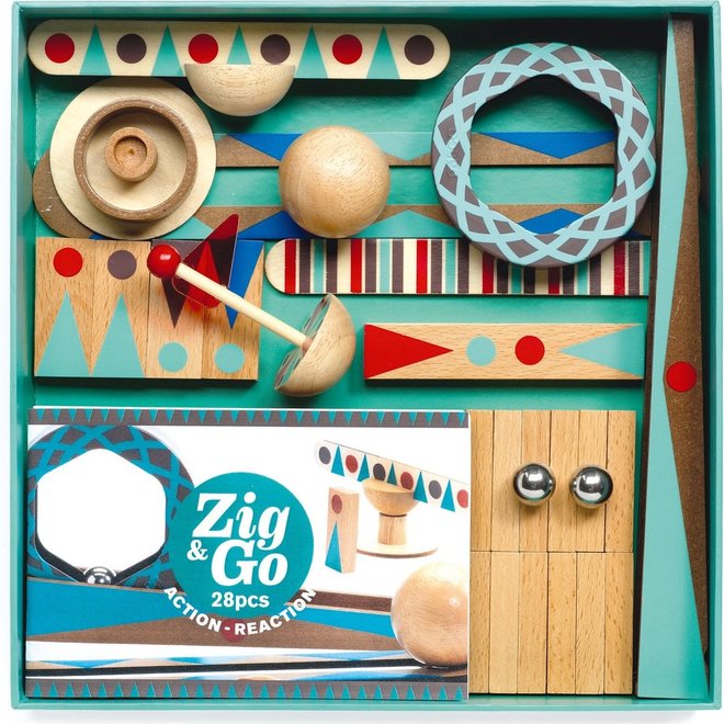 Djeco - Zig & Go - 28 pcs