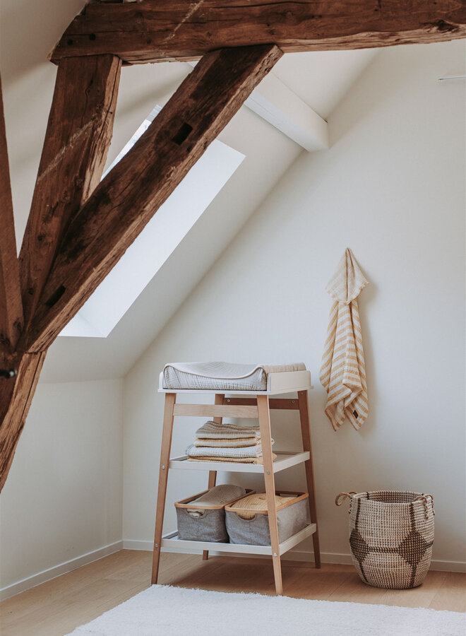 Quax - Luiertafel Hip - White/naturel
