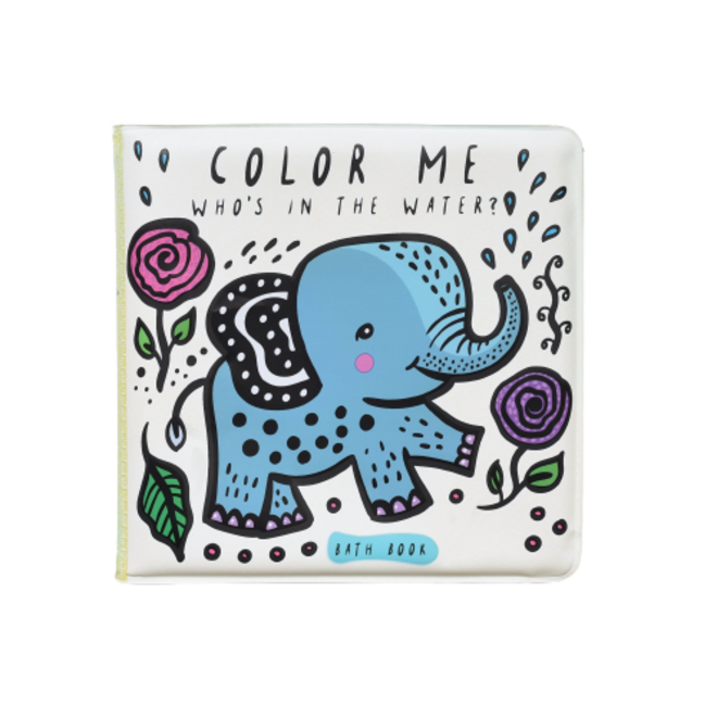 Wee Gallery - Bath book Color Me - Water