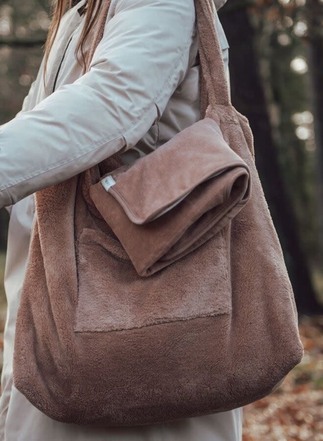 Koeka - Mom bag MALMO - Soft earth