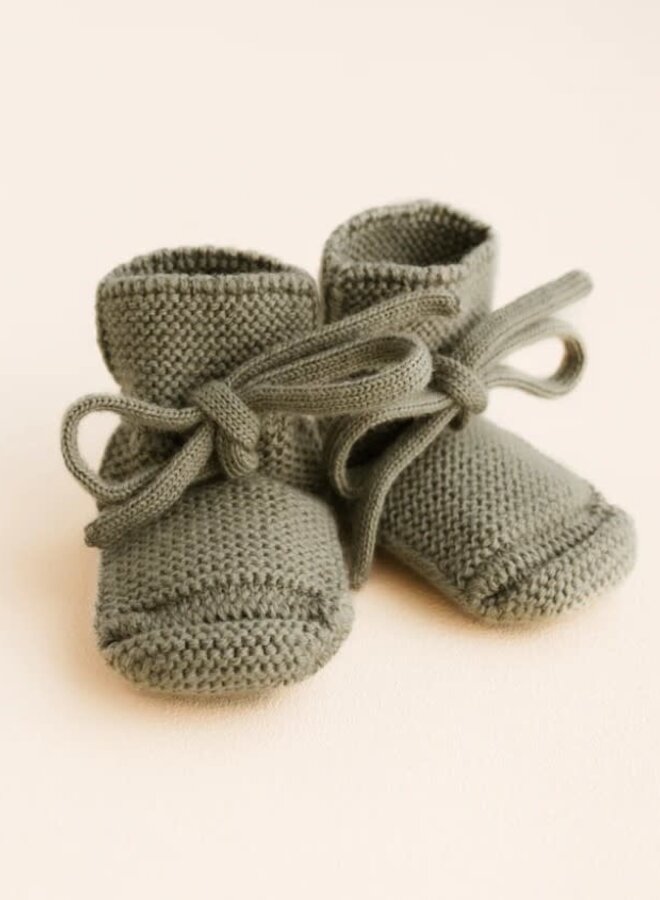 HVID - Booties - Artichoke (0-9 months)