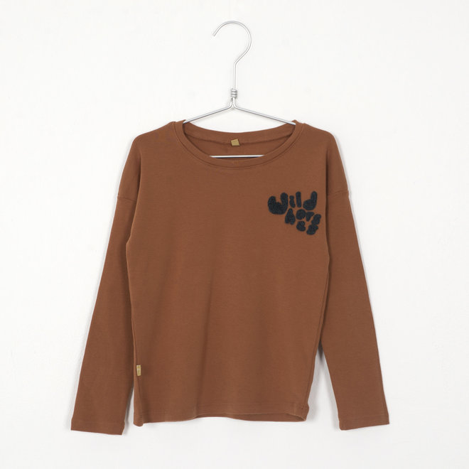 Lötiekids - Long sleeve t-shirt - Wildhorses embroidery