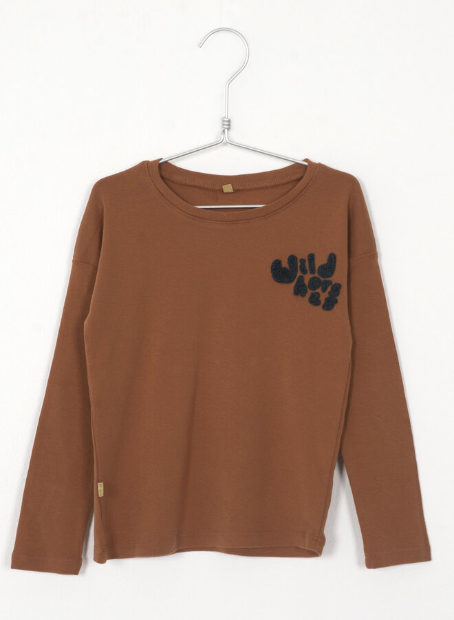 Lötiekids - Long sleeve t-shirt - Wildhorses embroidery