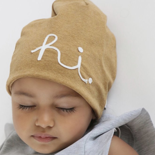 Aai Aai 'Beanie Hi' - Mustard