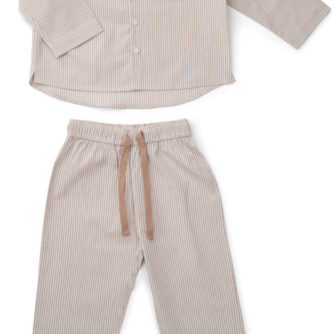 Liewood - Olly Pyjamas 'Mustard Stripe'