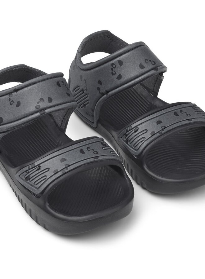 Liewood - Blumer Sandals - Black Panda