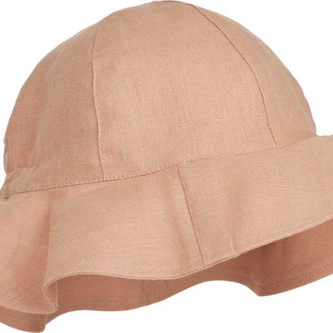 Liewood - Amelia linen sun hat - Pale tuscany rose