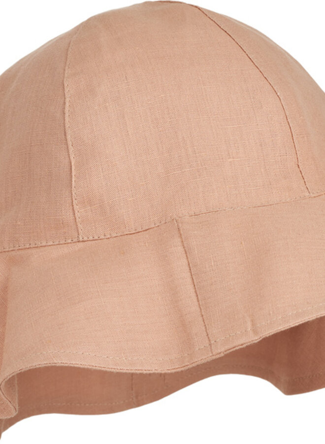 Liewood - Amelia linen sun hat - Pale tuscany rose