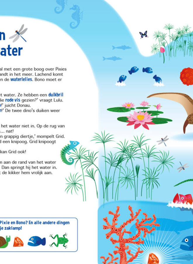 Speuren in het dinobos - Zoekboek