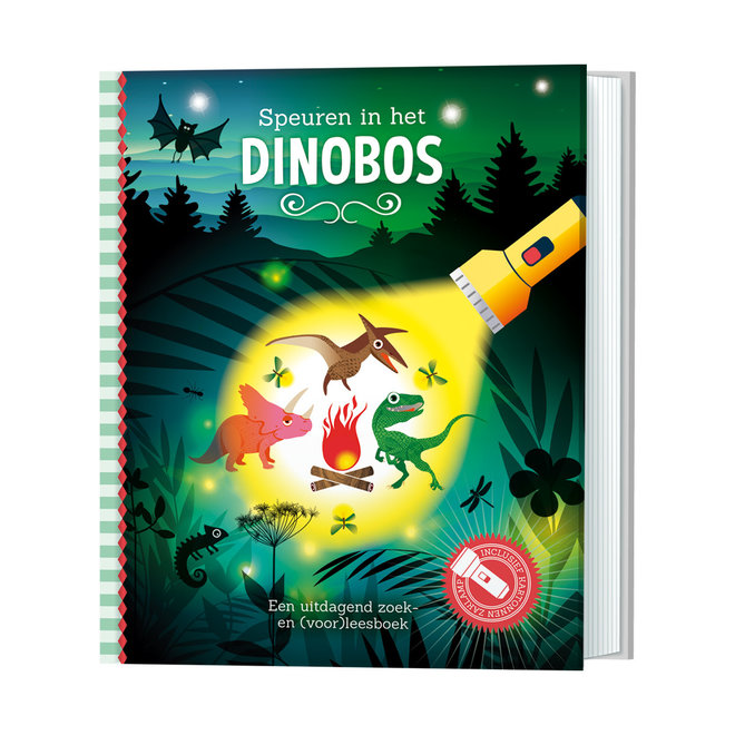 Speuren in het dinobos - Zoekboek