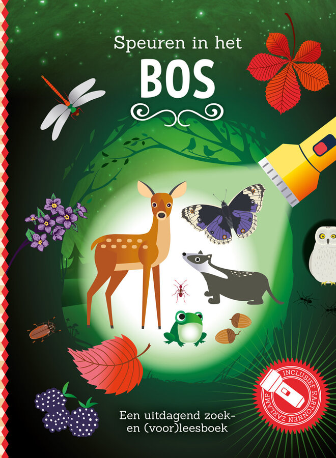 Speuren in het bos - zoekboek