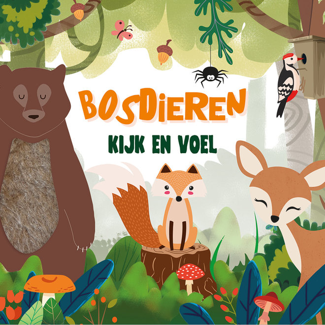 Kijk en voel - Bosdieren