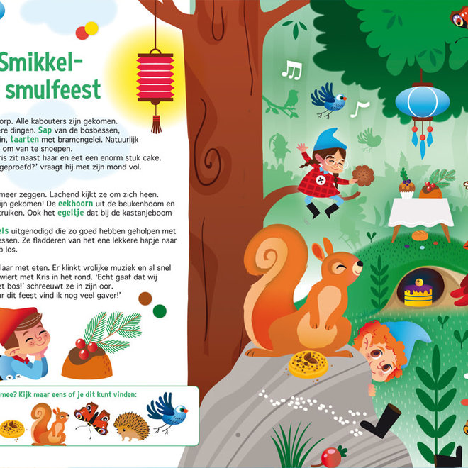 Speuren in het kabouterbos - Zoekboek