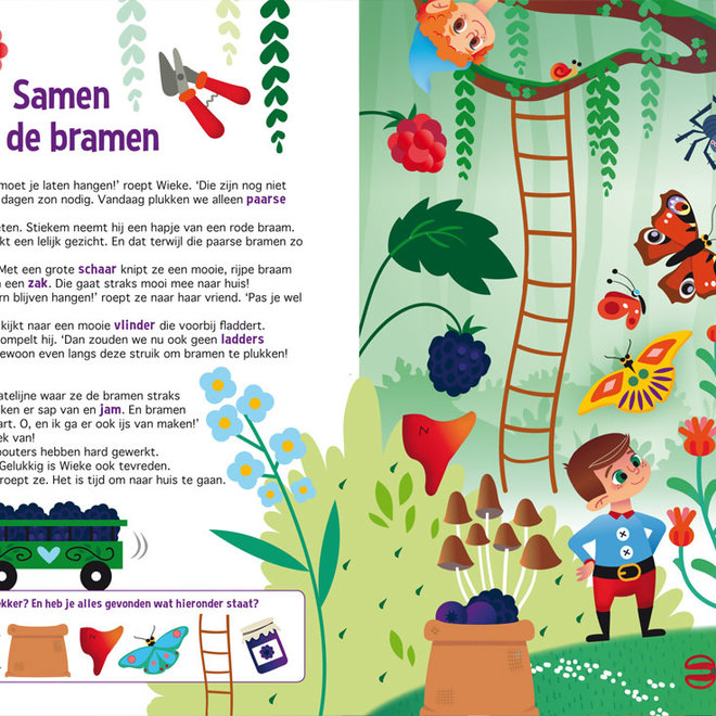 Speuren in het kabouterbos - Zoekboek