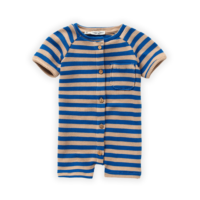 Sproet & Sprout - Onesie knitted stripe