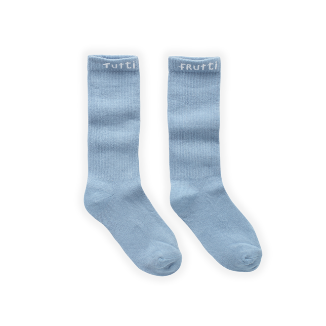 Sproet & Sprout - Sport socks tutti frutti sky blue