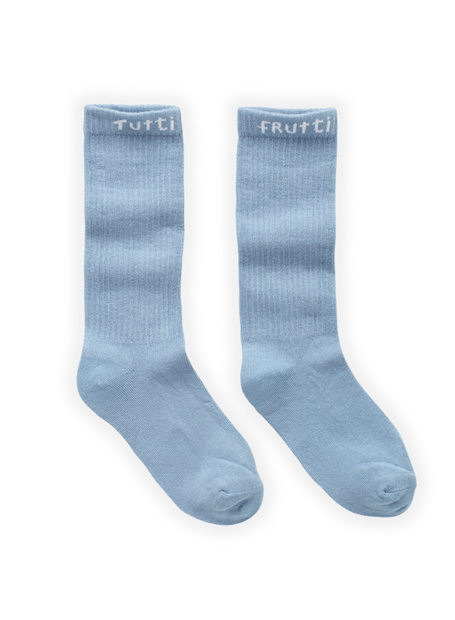 Sproet & Sprout - Sport socks tutti frutti sky blue