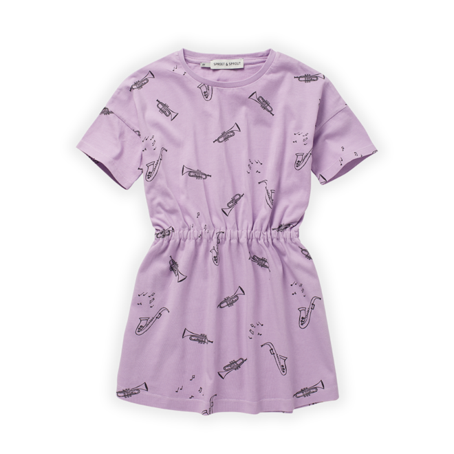 Sproet & Sprout - Tshirt dress Lilac breeze